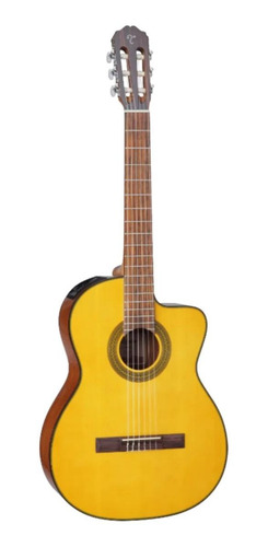 Imagen 2 de 4 de Guitarra clásica electroacústica Takamine GC1CE natural