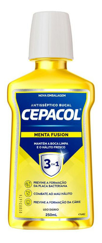 Kit Com 4 Cepacol Liquido Antisseptico Bucal Tradicio 250ml