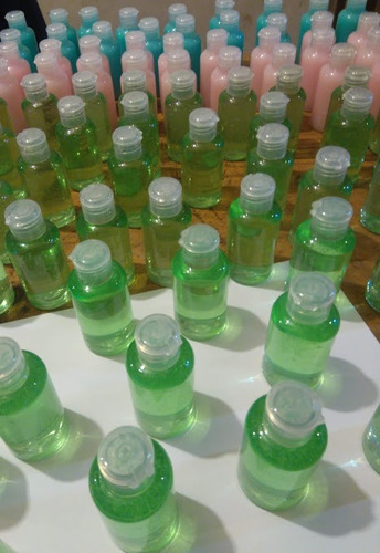 Envase Y Alc. En Gel Para Souvenir De 60 Cc Tapa Flip (x10)