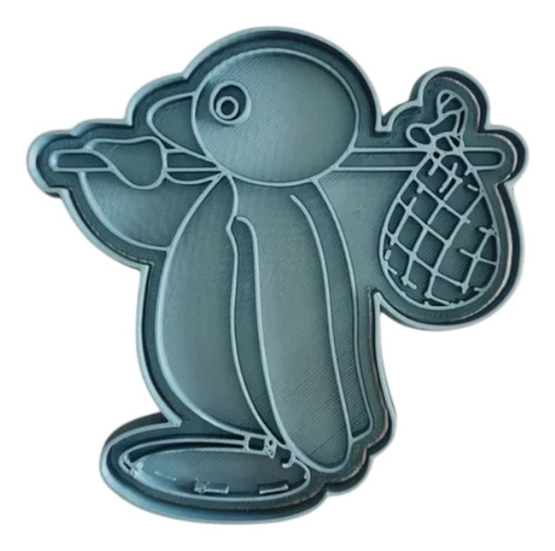 Cortante Galletitas Pingu Pinguino Impreso En 3d- Detta3d