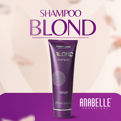 Kit Blond Shampoo + Condicionador Anabelle Cosméticos