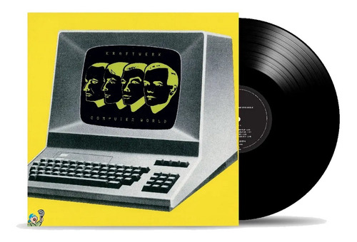 Imagen 1 de 8 de Vinilo De Coleccion Kraftwerk Computer World + Revista