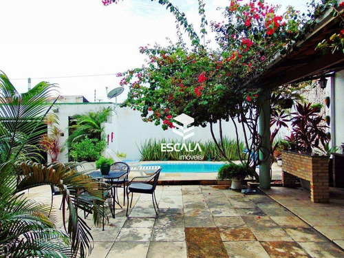 Imagem 4 de 30 de Casa Duplex 4 Quartos À Venda, 211m², 4 Vagas, Piscina - Papicu- Fortaleza/ce - Ca0239