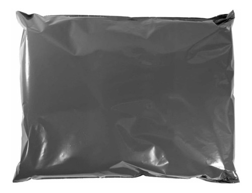 60x40 250 Saco Mercado Envios Envelope Plastico Envio Cinza