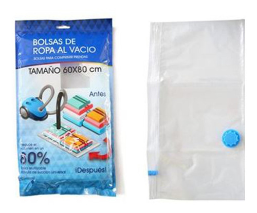 Bolsa De Ropa Al Vacio Aspirable 60x80