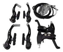 Comprar Frenos V Brakes Juego Completo Con Manijas Y Cables (par)