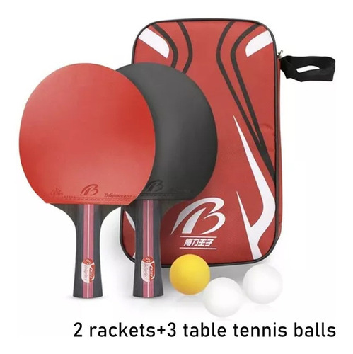 Kit De 2 Raquetas Profesionales De Tenis De Mesa, Ping Pong