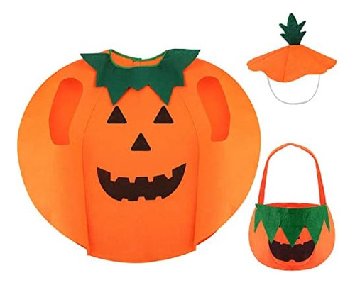 Disfraz De Calabaza De Halloween Aiex, Disfraz De Calabaza C