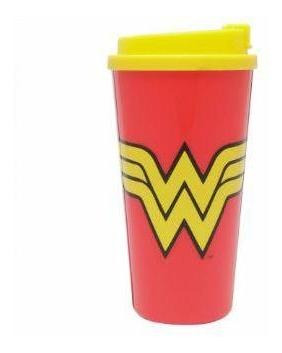 Imagem 1 de 1 de Copo Plástico 500ml Grab And Go - Dc Comics Wonder Woman
