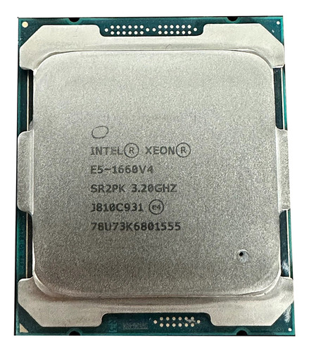 Cpu Intel Xeon E5-1660 V4 De 8 Núcleos, 16 Hilos, 3,2 Ghz Y