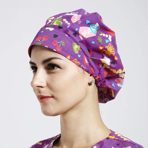 Xinfu - Gorro De Trabajo Para Mujer, Fucsia Love, Talla Únic