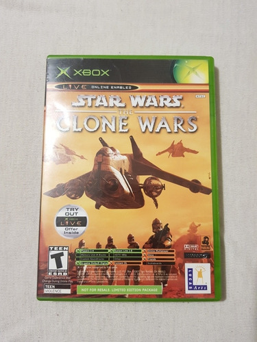 Star Wars The Clone Wars / Tetris Worlds Xbox (Usado)