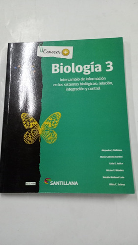 Biologia 3 Interc.informacion Conocer + Santillana