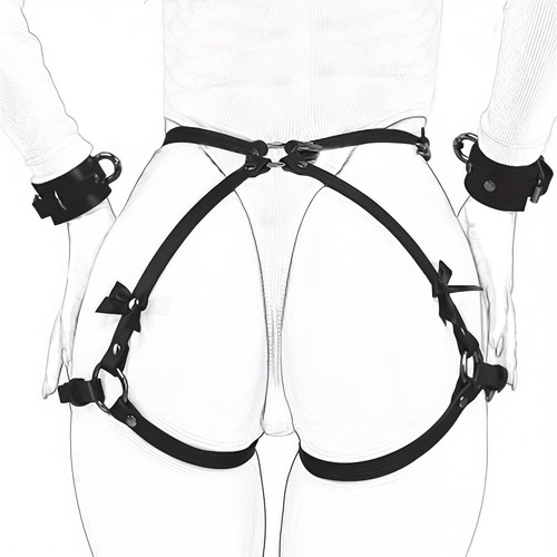 Conjunto De Cadena Cuerpo Arnés Collar Gargantilla