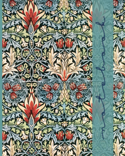 Libro: William Morris Notebook: Vintage Design College Ruled