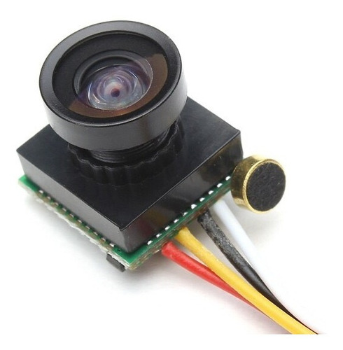 Imagen 5 de 7 de Mini Cámara Fpv Seguridad 170g Gran Angular Con Micrófono