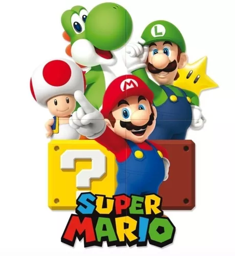 jogo da velha super mario, super mario, lembrancinhas super mário