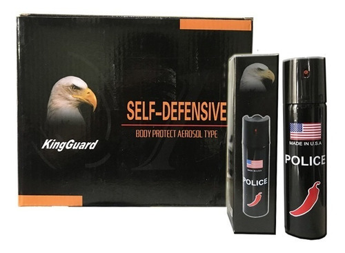 Spray Policial 61ml De Pimenta Police Em Promoção P/ Defesa