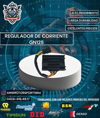 Regulador De Corriente Gn125