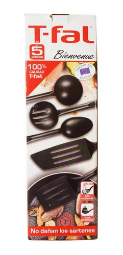 Juego De 5 Utensilios  Bienvenue K1450184m2 T-fal