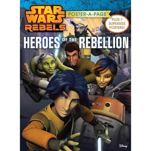 Star Wars Rebels Cartel-un-página: Héroes De La Rebelión