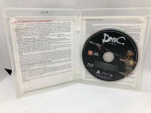 Dmc Devil My Cry Ps3 Original Playstation 3 Mídia Física (Usado)