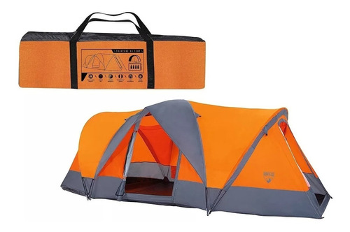 Carpa Doble Para 4 Personas Bestway 210 X 480 X 165cm 68003