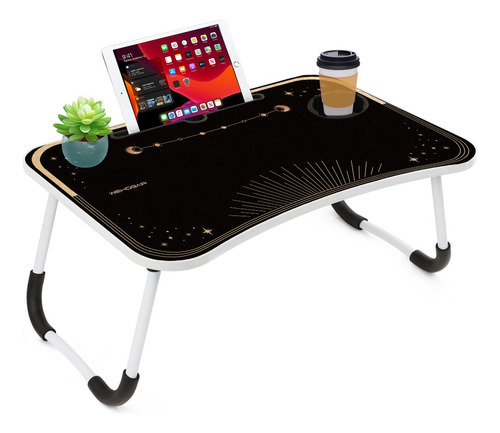 Mesa Plegable Portafolio De Madera Soporte Laptop Portátil