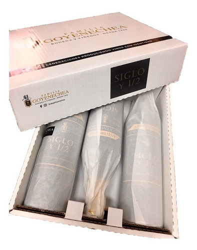 Vino Tinto Aniversario Siglo Y 1/2 2018 Goyenechea 750ml