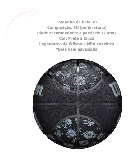 Bola de Basquete Wilson nba All Team Tamanho 7 em Promoção na