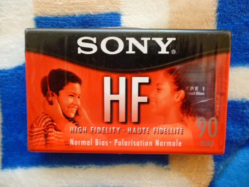 Cassette Sony En Blanco Nuevo - Hf ( Alta Fidelidad ) 