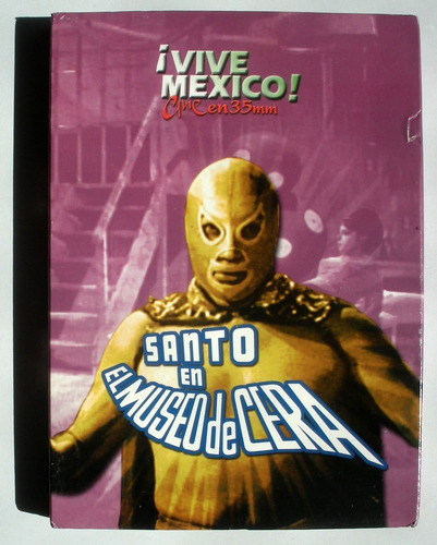 Dvd - Santo En El Museo De Cera - Vive Mexico 35 Mm Box