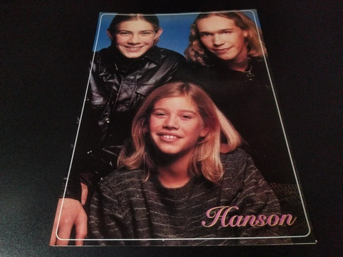 (mp179) Hanson * Spice Girls * Mini Poster Pinup 30 X 22