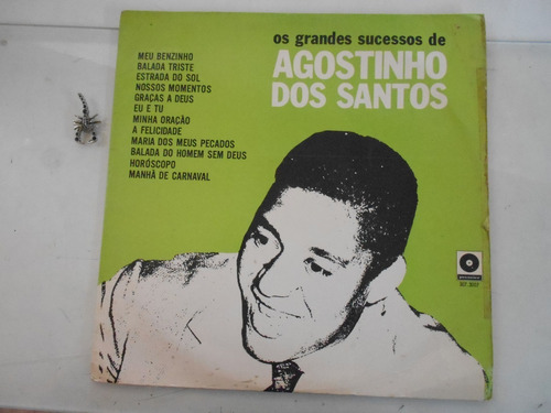 Lp Vinil Os Grandes Sucessos De Agostinho Dos Santos 