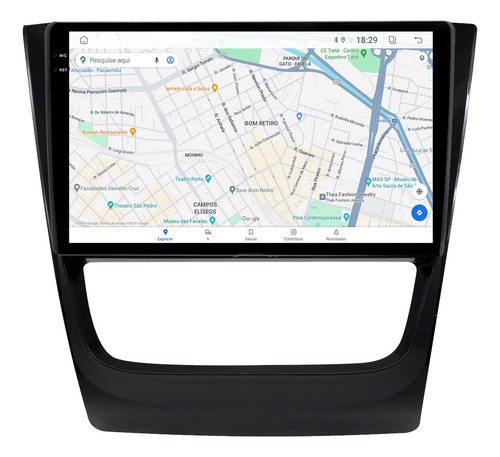 Multimídia Gol G6 9p Aikon Electron Carplay 2gb 64gb Voz