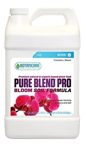 Botanicare Pure Blend Pro Bloom  Fórmula 1-4-5, 1 Galón