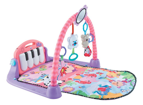 Gimnasio Para Bebe Piano Rosa Fitch Baby