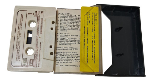 Pink Floyd Oscurecido Por Las Nubes Cassette Nacional Estándar
