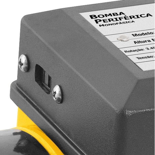 Imagem 6 de 9 de Bomba D'agua Periferica Poço Artesiano Piscina 1/2hp Bivolt
