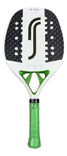 Raquete Beach Tennis Robin Soderling Rs Tidal Edition Cor Branco/Verde