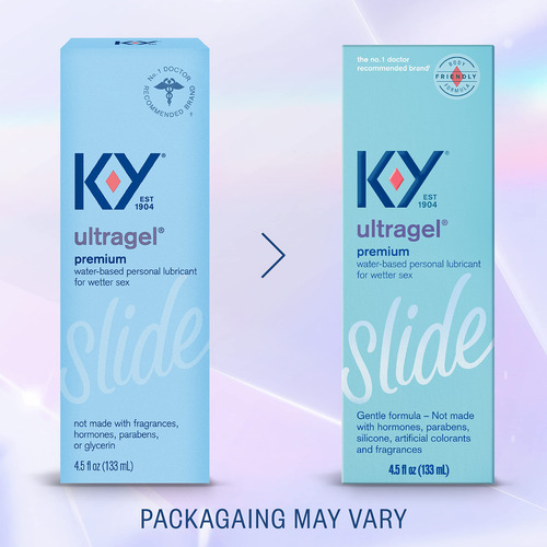 Lubricante Personal K-y Ultragel A Base De Agua 130 Ml