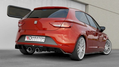 Difusor Trasero Para Seat Leon Mk3 Cupra Facelift (2017 +) 