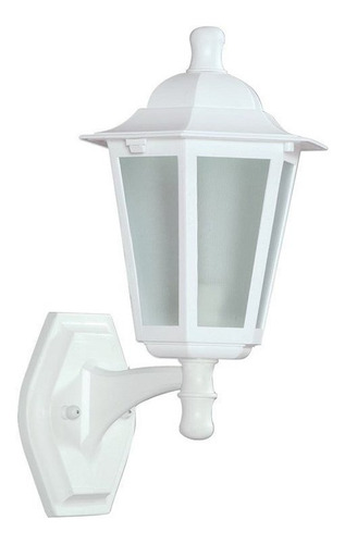 Arandela Externa Colonial Retro Branca Vintage Jardim Ali68 Cor Branco 110V/220V (Bivolt)