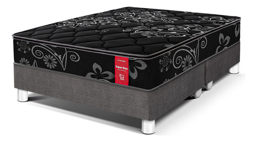 Cama Paraíso Premium Super Star Negro | King