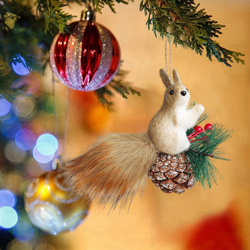 Decoraciones Para Árboles De Navidad De Ardilla Adornos Para