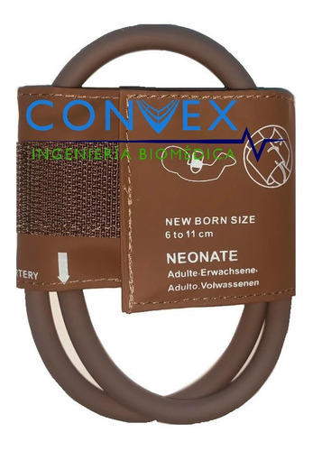 Brazalete Nibp Neonato 6-11 Cm Con Conector 