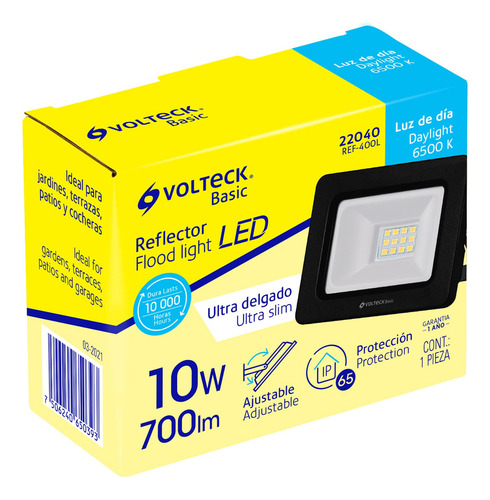 Reflector Ultra Delgado Led 700 Lm Truper 22040