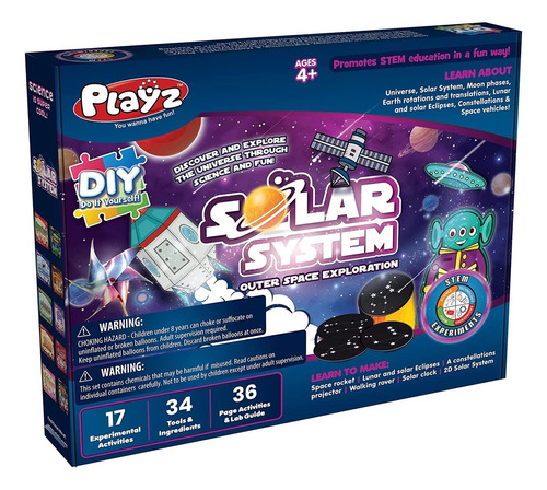 Juego Educativo  Kit De Exploración De Sia Solar Par Fr80jc