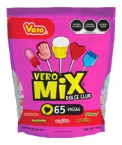 Comprar Paletas Vero Mix Dulce Club 65 Piezas