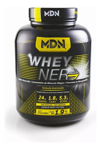 Proteína Whey Ner MDN Sports 1.95 kg Sabor Chocolate